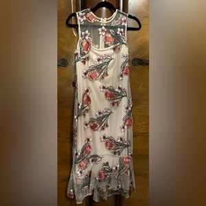 Beautiful summer, sheer maxi by Calvin Klein, size 6